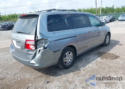 2007 Honda Odyssey Ex-L из США, поврежденный, VIN 5FNRL38677B138266